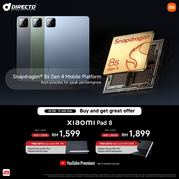 Picture of 🆕 Xiaomi Pad 8 [8GB RAM | 128GB/256GB ROM]