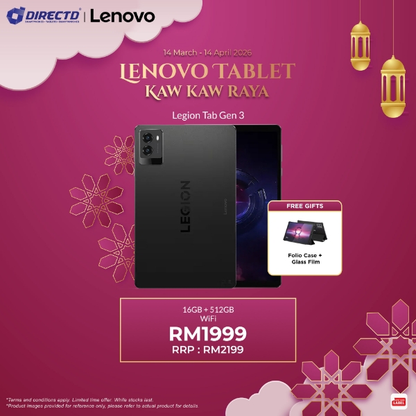 Picture of Lenovo Legion Tab Gen 3 [16GB RAM | 512GB ROM]