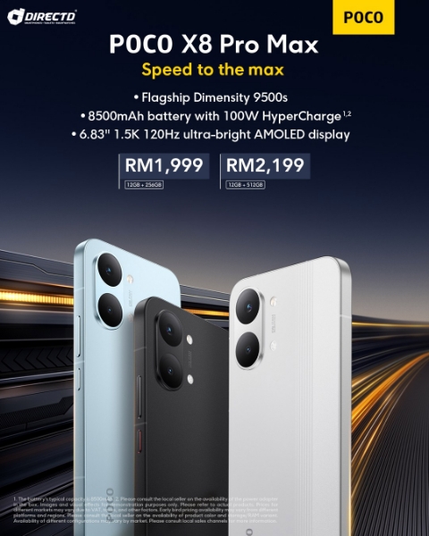 Picture of 🆕 POCO X8 Pro Max [12GB RAM | 256GB/512GB ROM] In Stock NOW