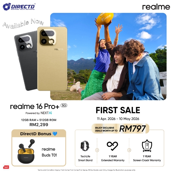 Picture of 🆕 realme 16 Pro+ [12GB RAM | 512GB ROM] Enjoy Exclusive Deals