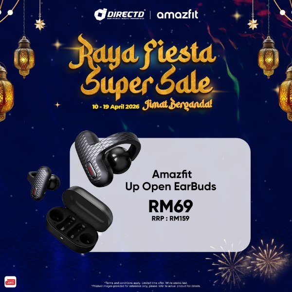 Picture of Amazfit Up Open-Ear Earbuds Bluetooth IPX4 Smart OpenEar Sports Ear Buds