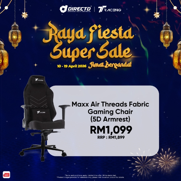 Picture of TTRacing Maxx Air Threads Fabric Gaming Chair