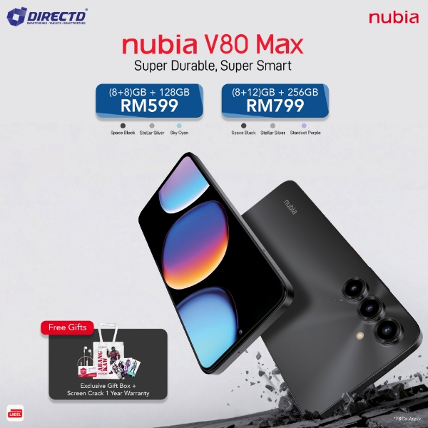 Picture of 🆕 nubia V80 Max [8GB RAM | 128GB/256GB ROM]
