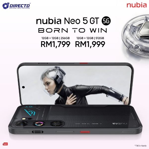 Picture of 🆕 nubia Neo 5 GT 5G [12GB RAM | 256GB/512GB]