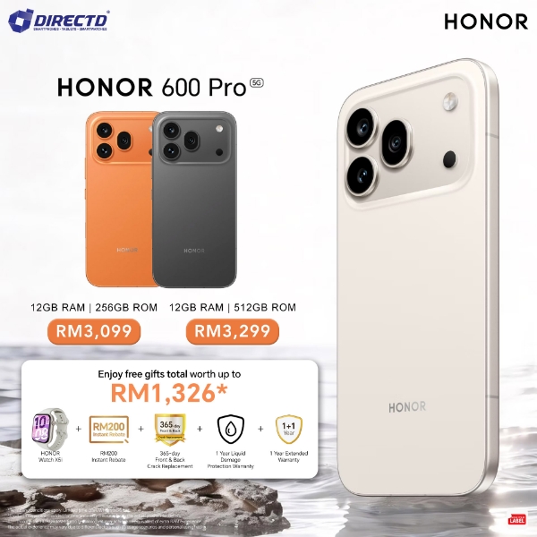 Picture of 🆕 HONOR 600 Pro [12GB RAM | 256GB/512GB ROM]