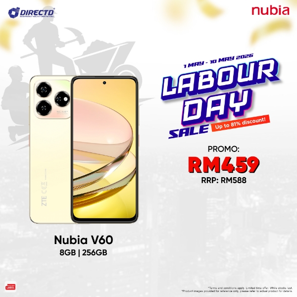 Picture of nubia V60 [8GB + 12GB Extended RAM | 256GB ROM]
