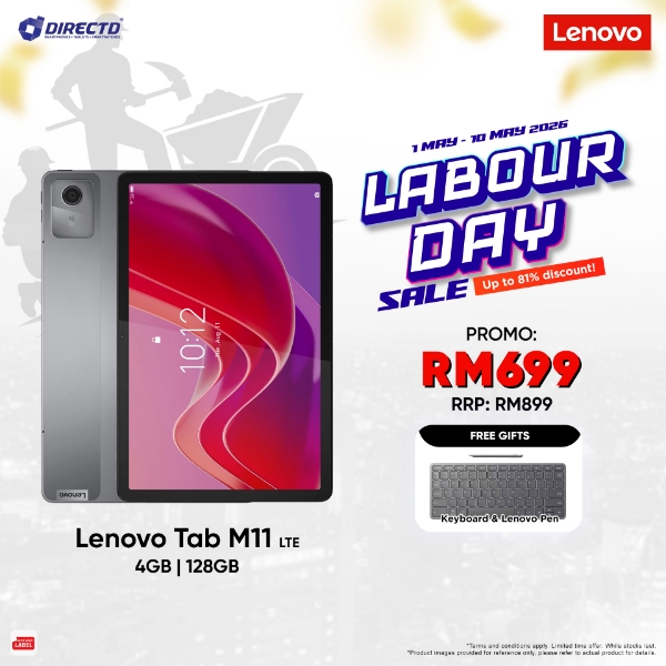 Picture of Lenovo Tab M11 [LTE | 4GB/8GB RAM | 128GB ROM] +FREEGIFT
