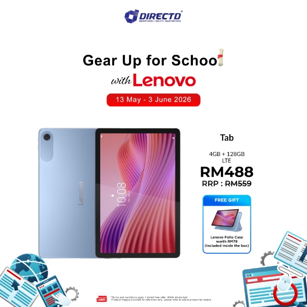 Picture of Lenovo Tab [LTE + Voice Call | 4GB RAM | 128GB ROM]
