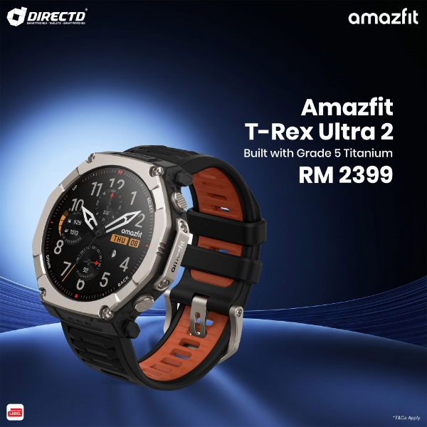 Picture of Amazfit T-Rex Ultra 2 | READY STOCK