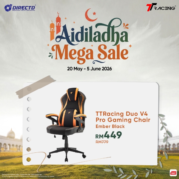Picture of TTRacing Duo V4 Pro Gaming Chair - Ember Black