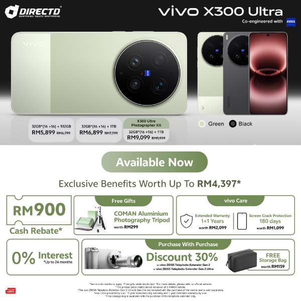 Picture of 🆕 vivo X300 Ultra [16GB RAM | 512GB/1TB ROM] Get Exclusive Benefits