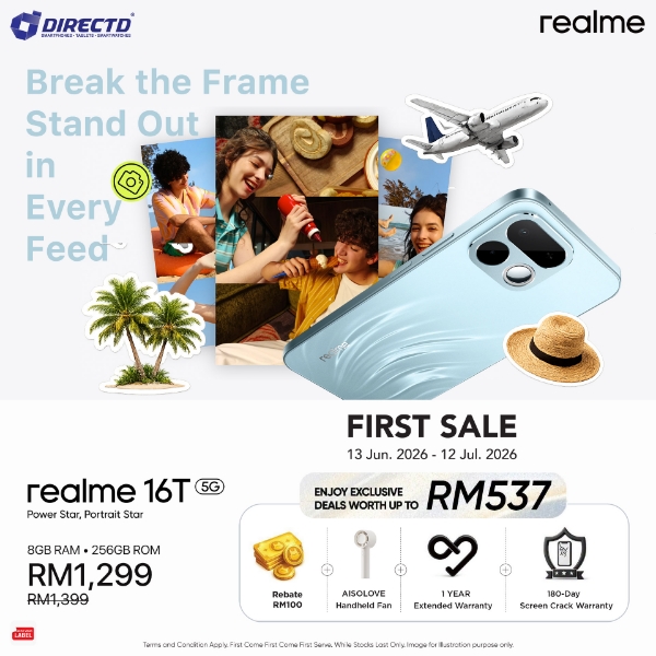 Picture of 🆕 realme 16T 5G [8GB RAM | 256GB ROM]