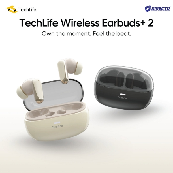 Picture of TechLife Wireless Earbuds+ 2