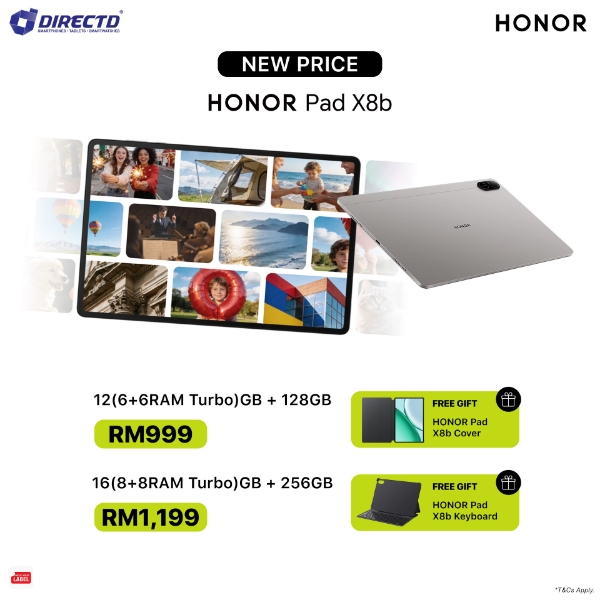 Picture of 🆕 HONOR Pad X8b LTE [128GB | 256GB]