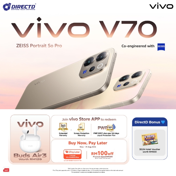 Picture of 🆕 VIVO V70 - READY STOCK + Exclusive FREEBIES