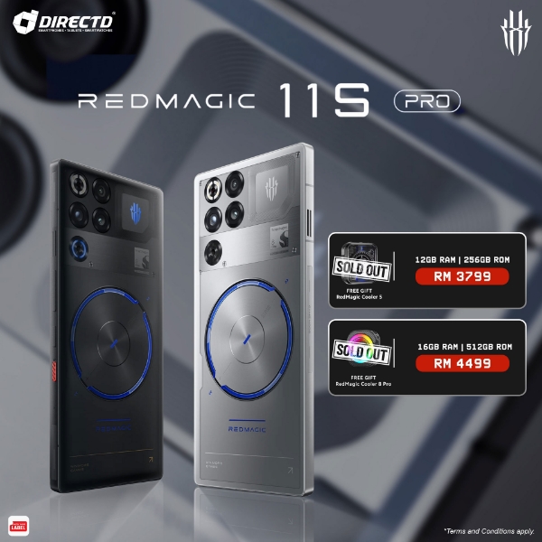 Picture of 🆕 REDMAGIC 11S Pro [12+256GB / 16+512GB] READY STOCK