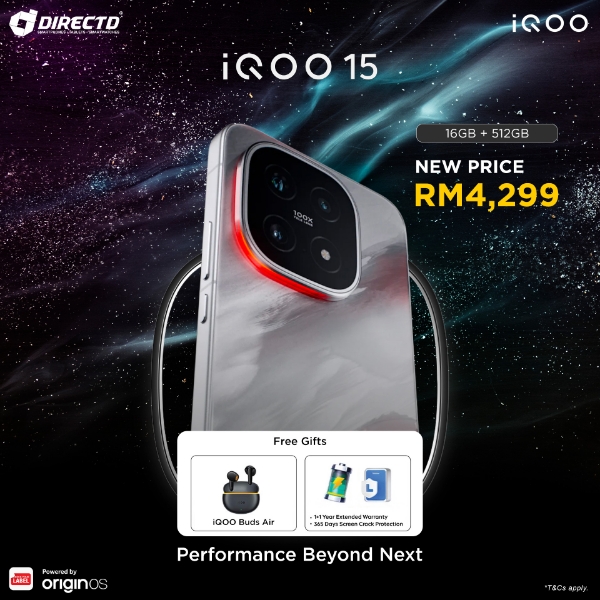 Picture of iQOO 15 [16GB RAM | 512GB ROM] Available Now