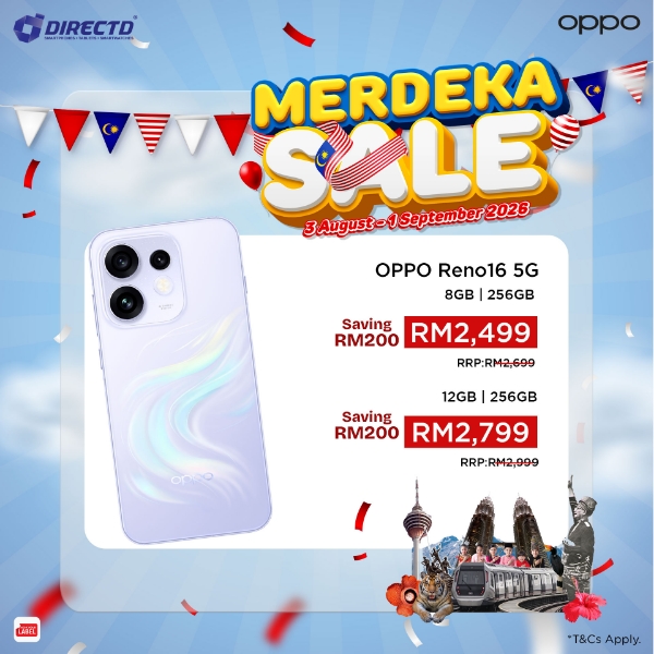 Picture of 🆕 OPPO Reno16 5G [8GB/12GB RAM | 256GB ROM]