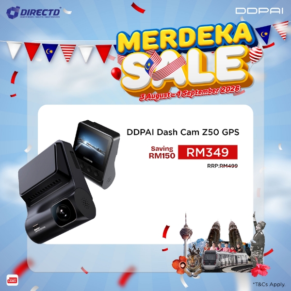 Picture of DDPAI Z50 GPS (8MP | 2GB RAM | WiFi | Support Android & iOS)