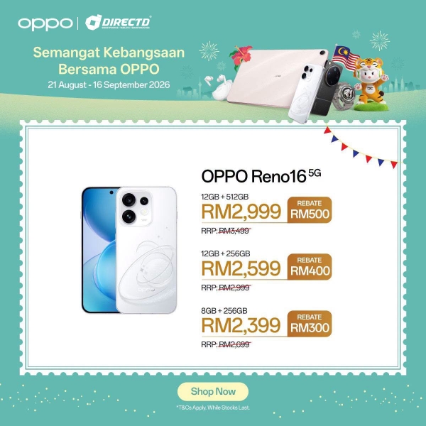Picture of 🆕 OPPO Reno16 5G [8GB/12GB RAM | 256GB ROM]
