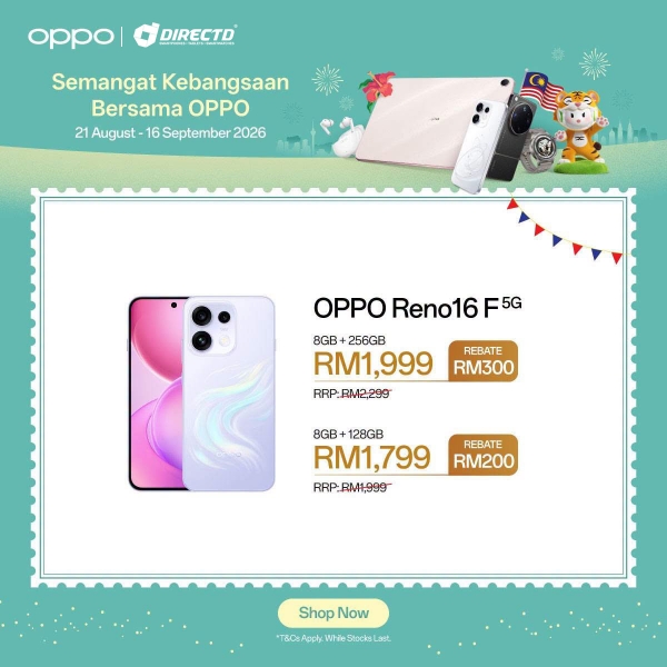 Picture of 🆕 OPPO Reno16 F 5G [8GB RAM | 128GB/256GB ROM]